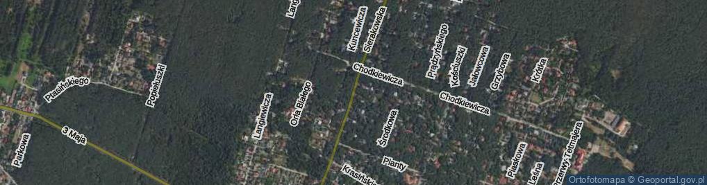 Zdjęcie satelitarne Sierakowska ul.